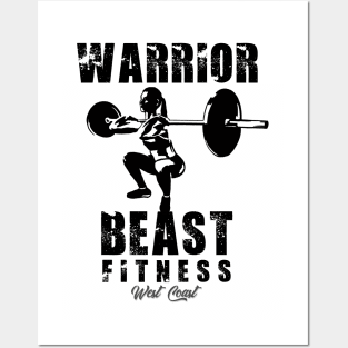 Workout Warrior Posters and Art